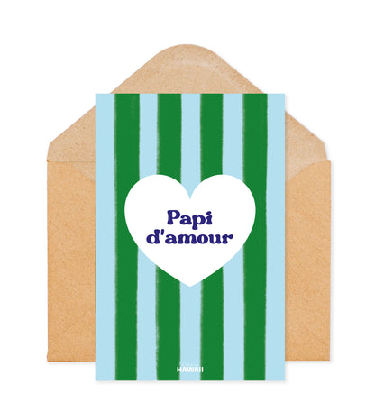 Carte Papi d'amour