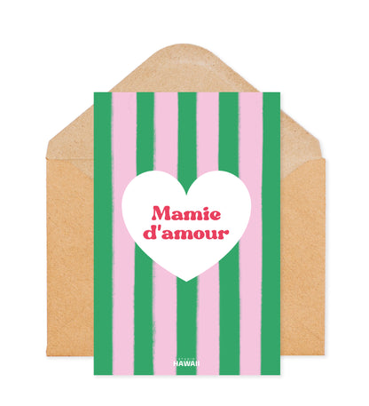 Carte Mamie d'amour