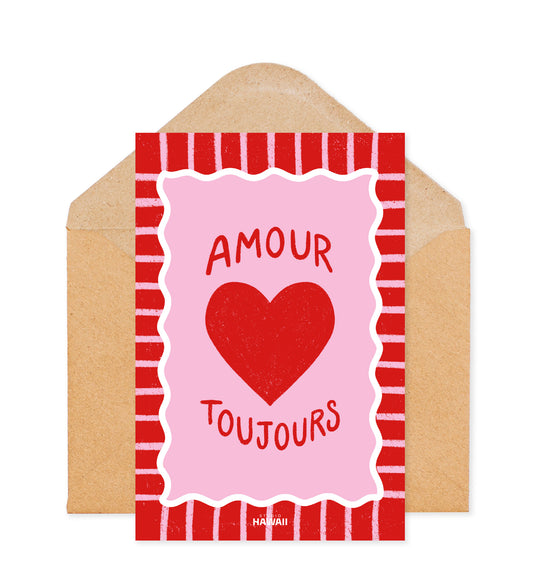 Carte Amour Toujours