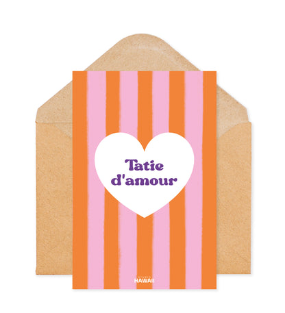 Carte Tatie d'amour