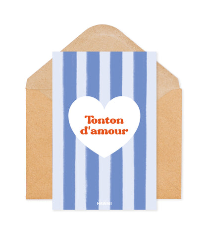 Carte Tonton d'amour