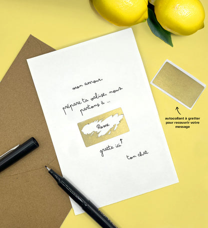 Carte d'anniversaire Citron joyeux