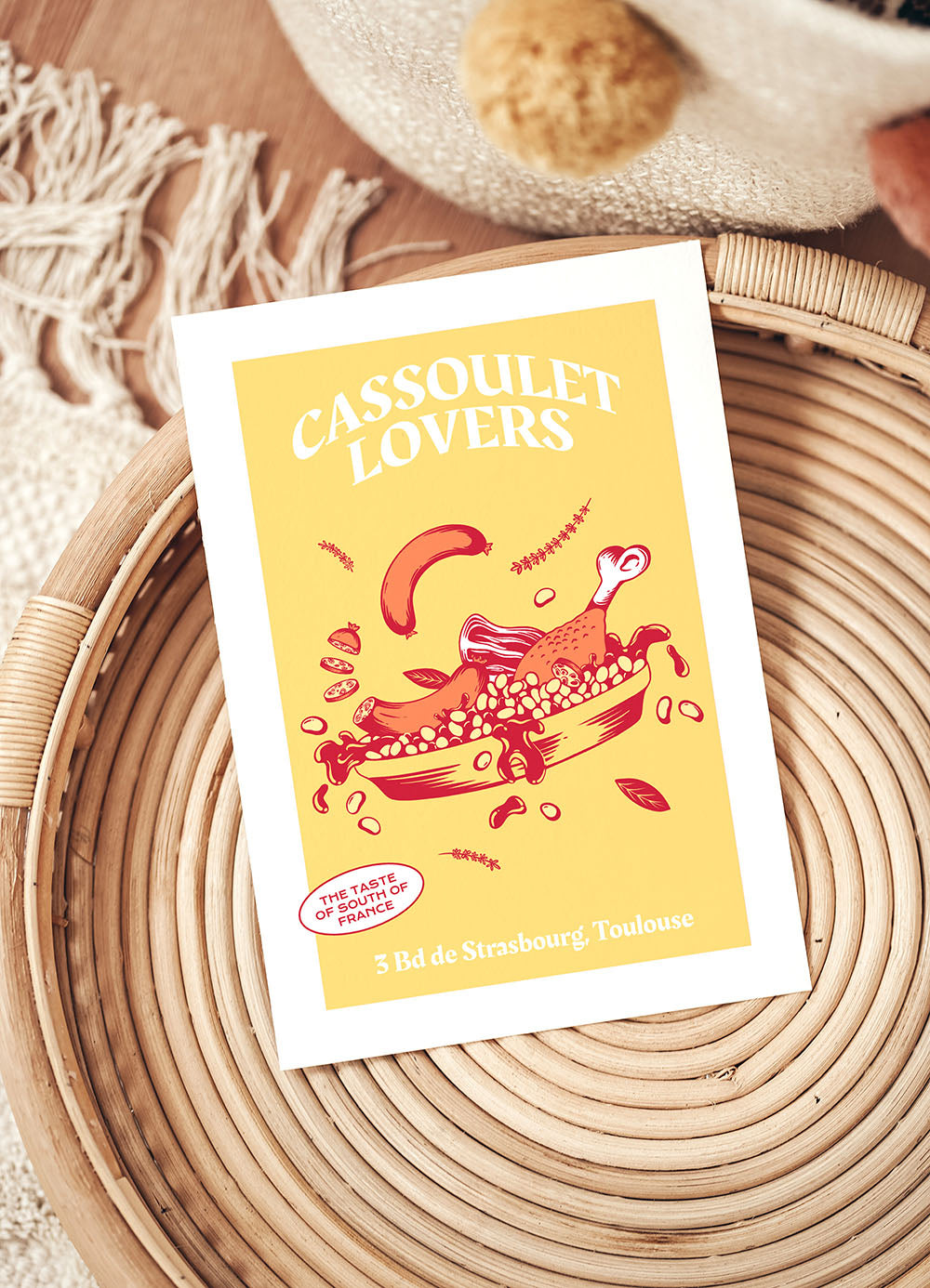Affiche Cassoulet lovers