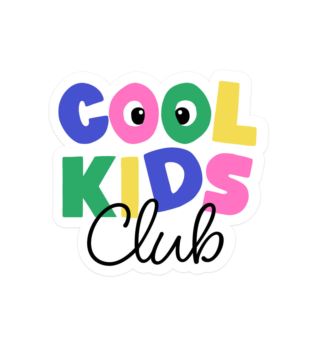 Sticker Cool Kids Club