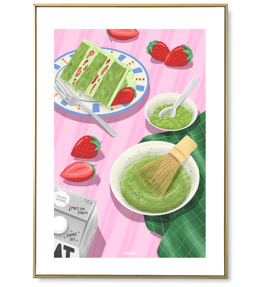 Affiche Matcha Latte