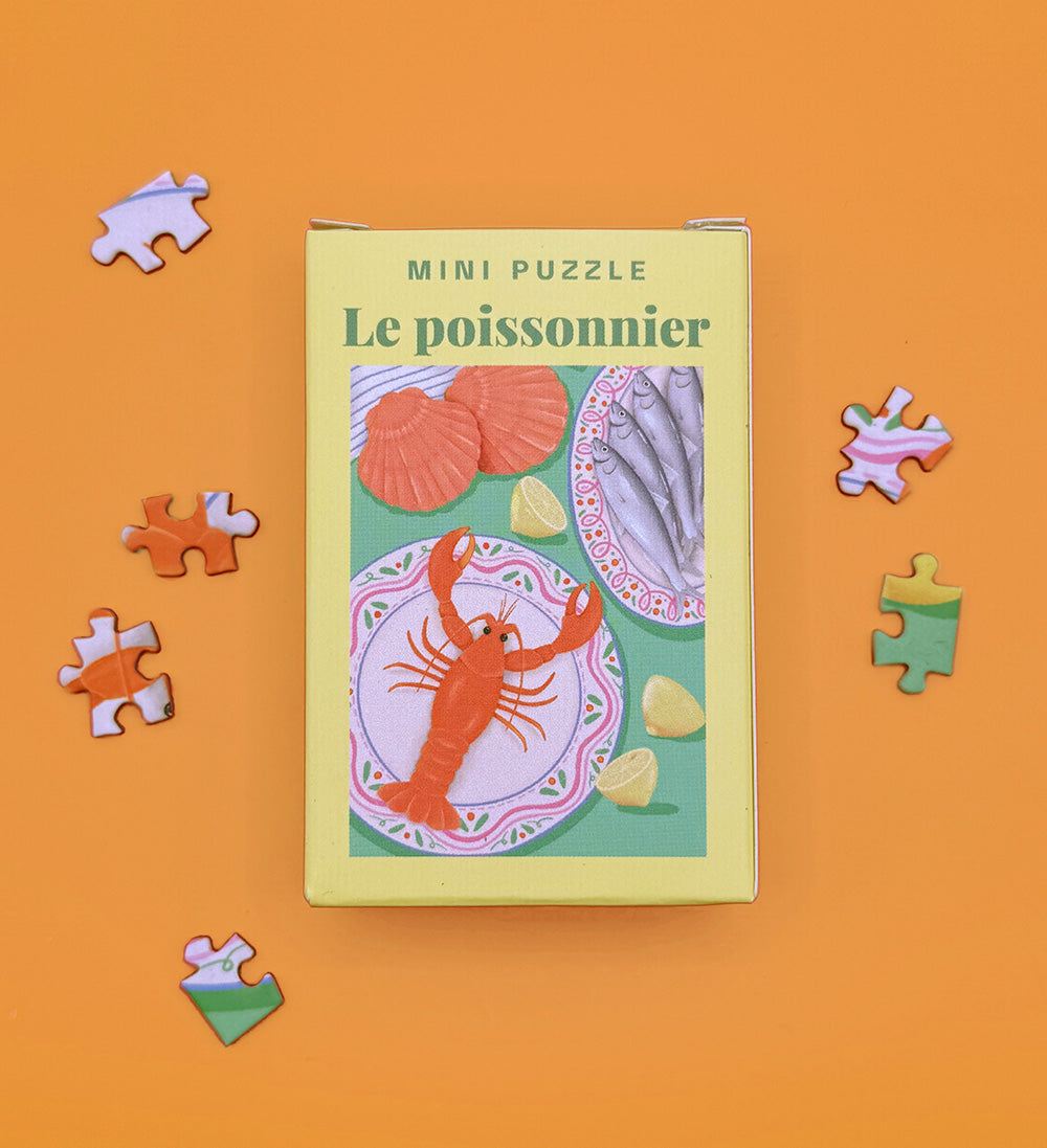 Mini puzzle 99 pièces - Le Poissonnier