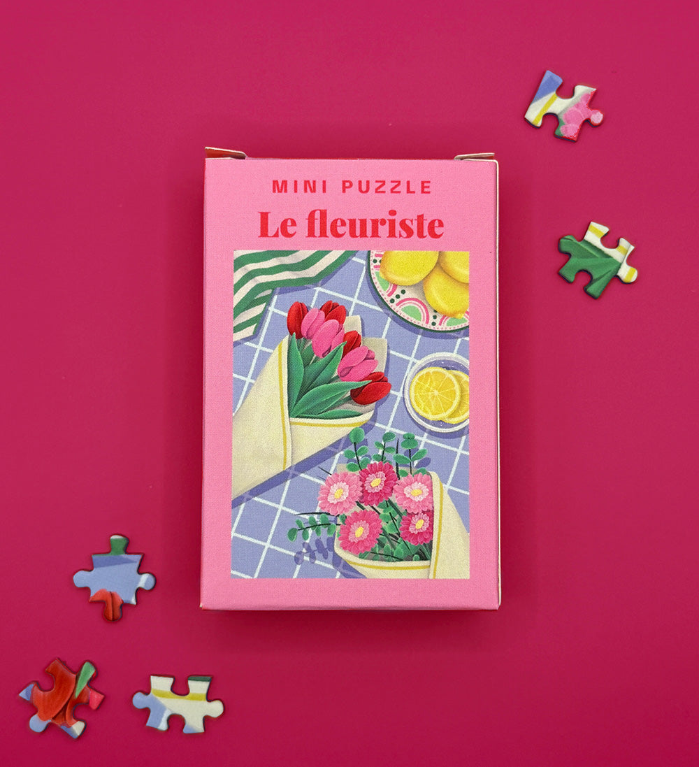 Mini puzzle 99 pièces - Le Fleuriste