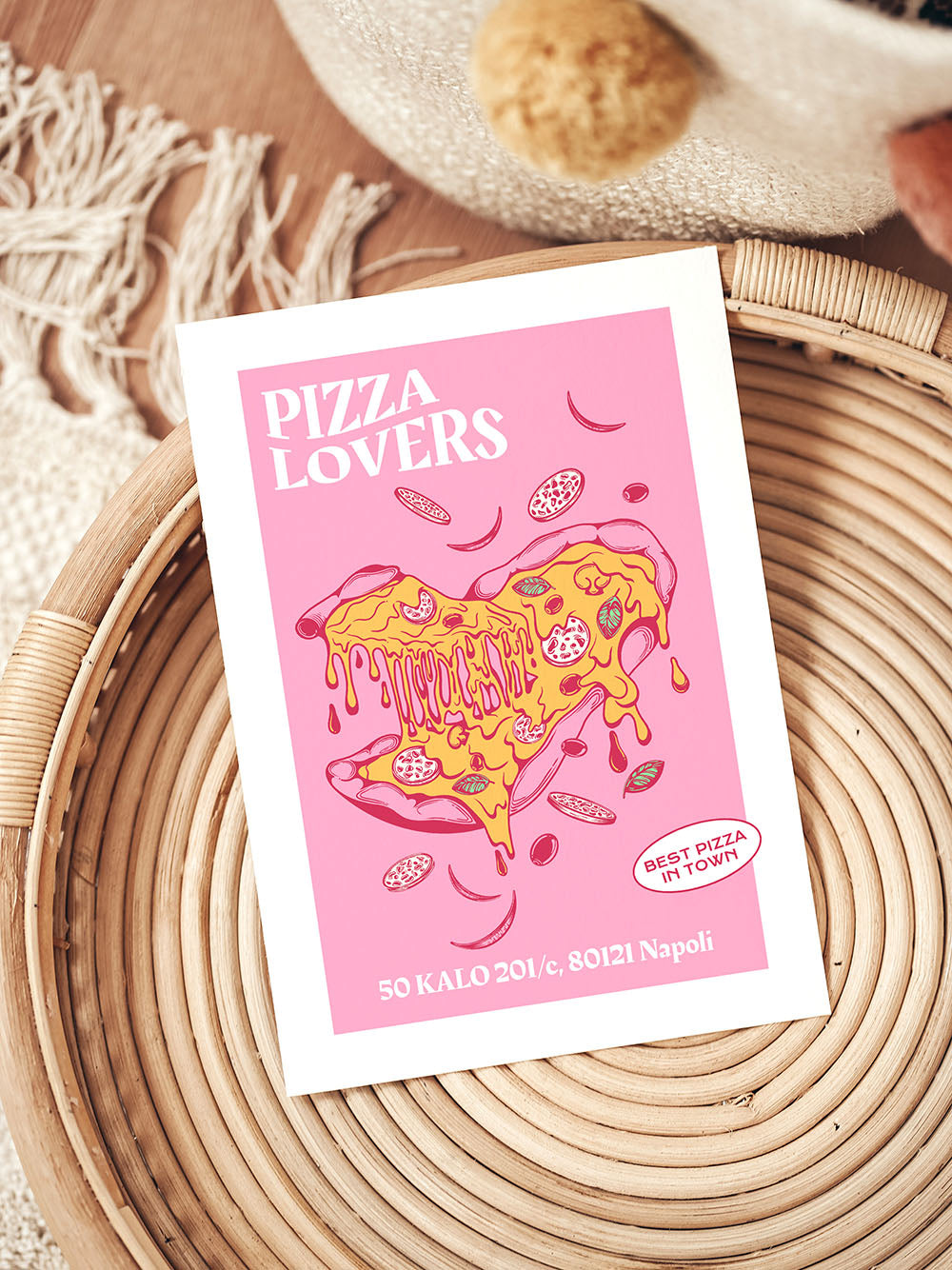 Affiche Pizza lovers