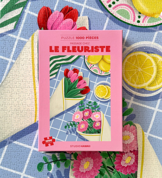 Puzzle 1000 pièces - Le Fleuriste