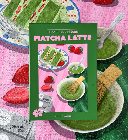 Puzzle 1000 pièces - Matcha Latte