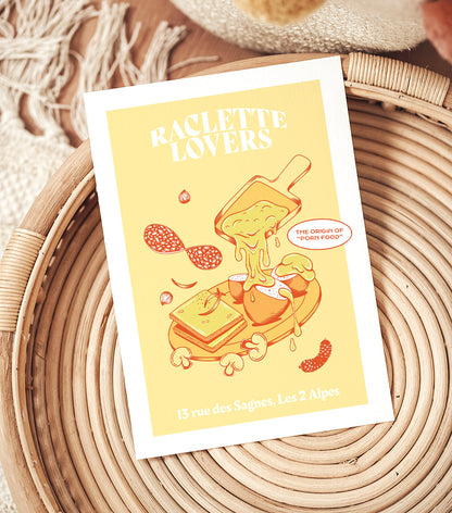 Affiche Raclette lovers