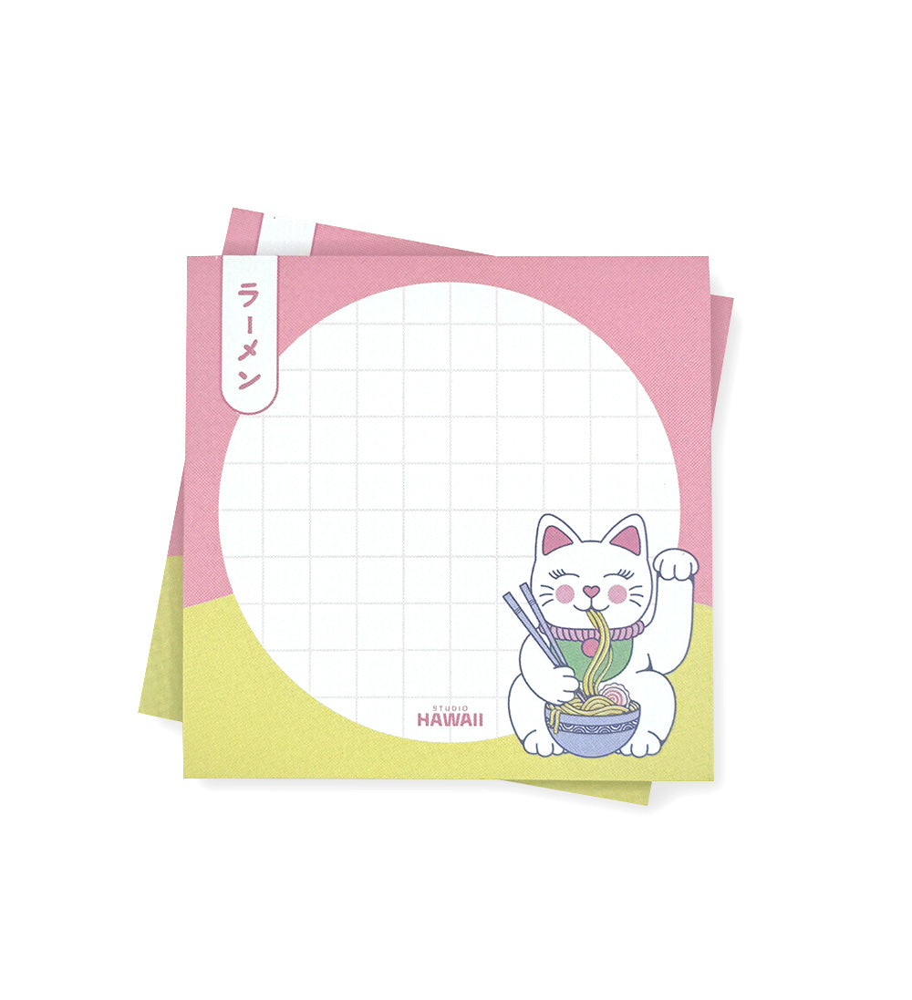 Sticky note Maneki Neko