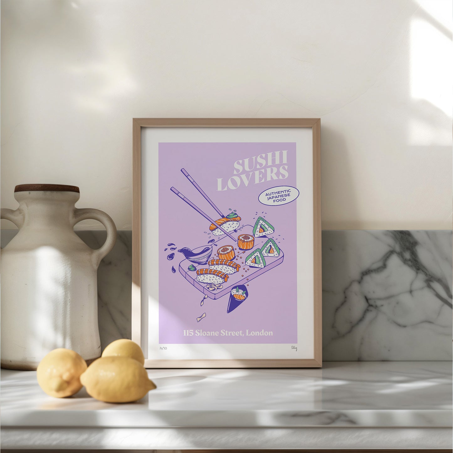Affiche Sushi lovers