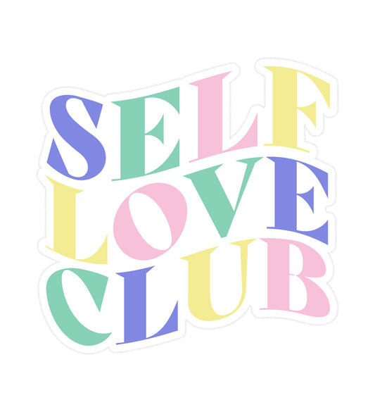 Sticker Self Love Club