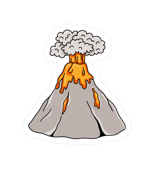Sticker Volcan
