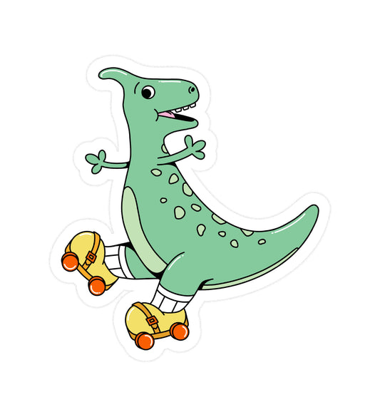 Sticker Dino Roller