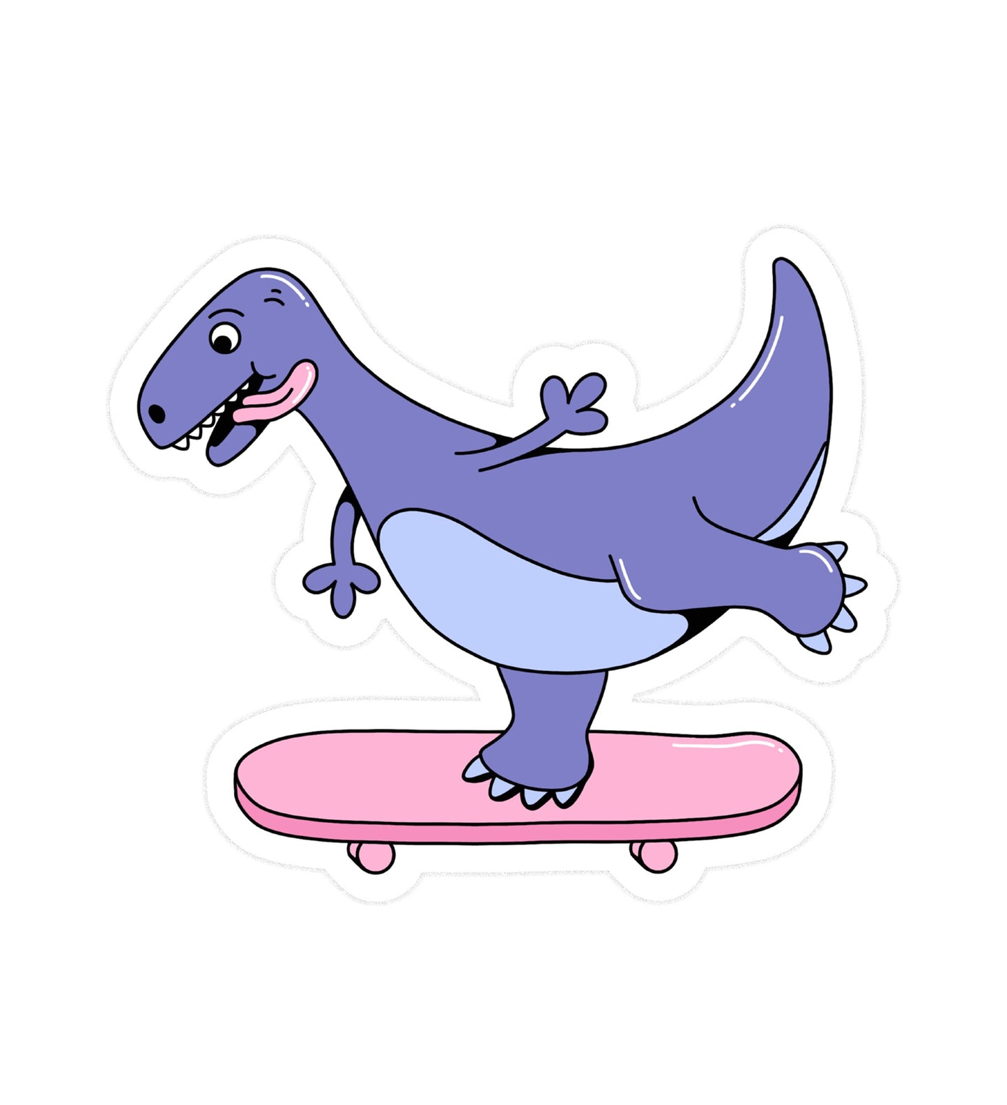 Sticker Dino Skate