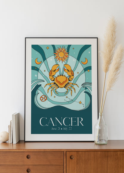 Affiche astro Cancer