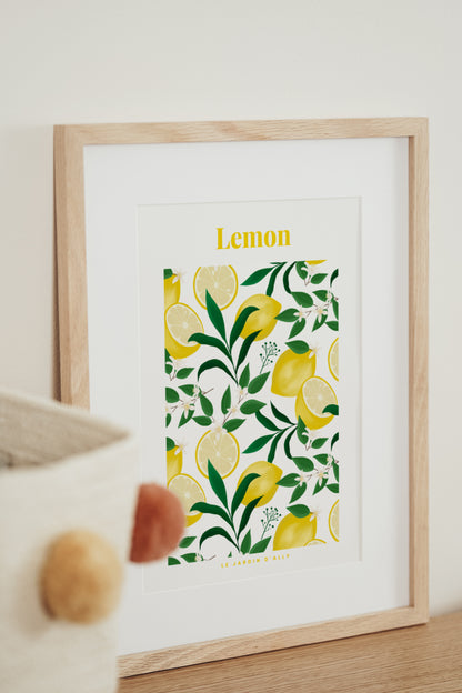 Affiche Lemon