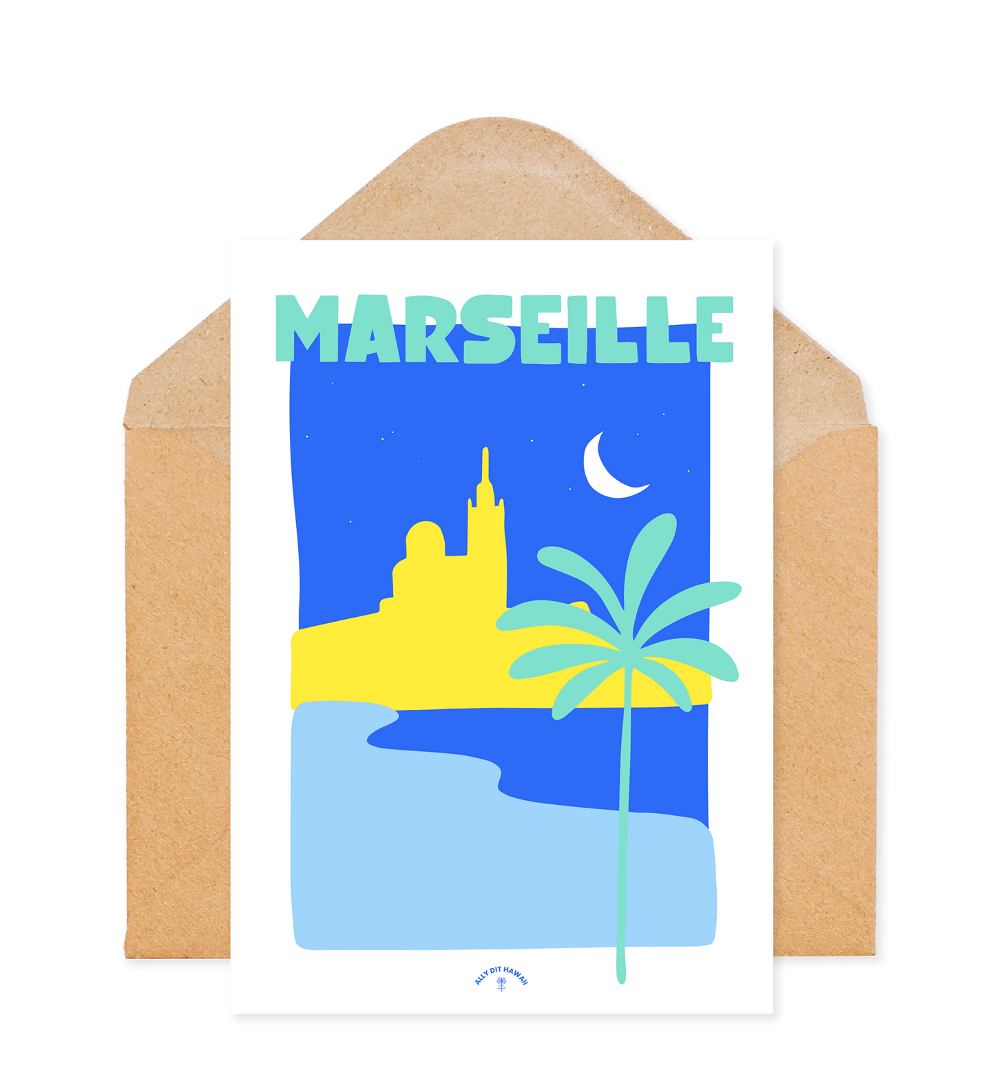 Affiche ville Marseille