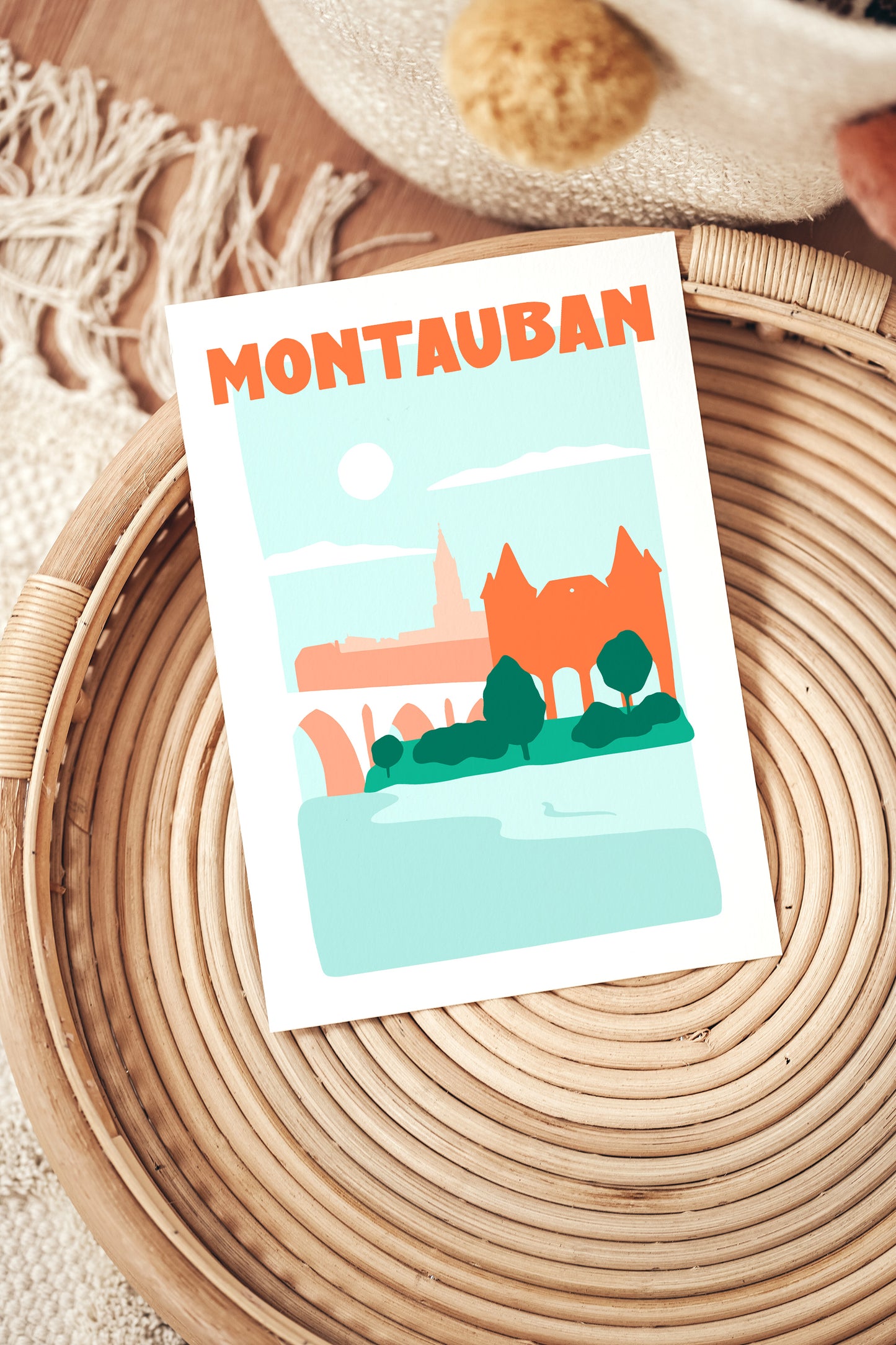 Affiche ville Montauban