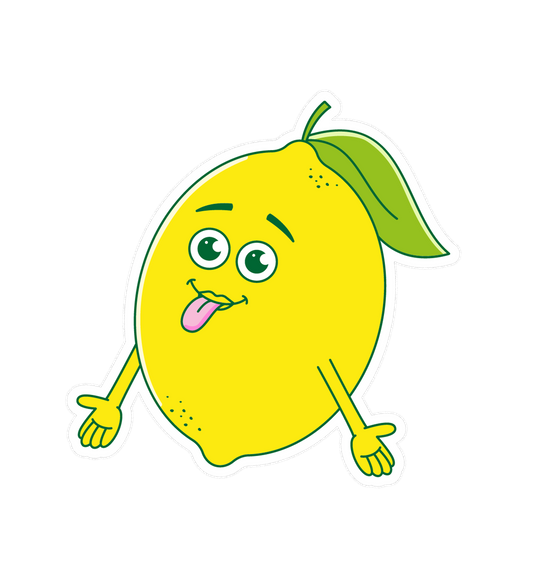 Sticker Citron coquin